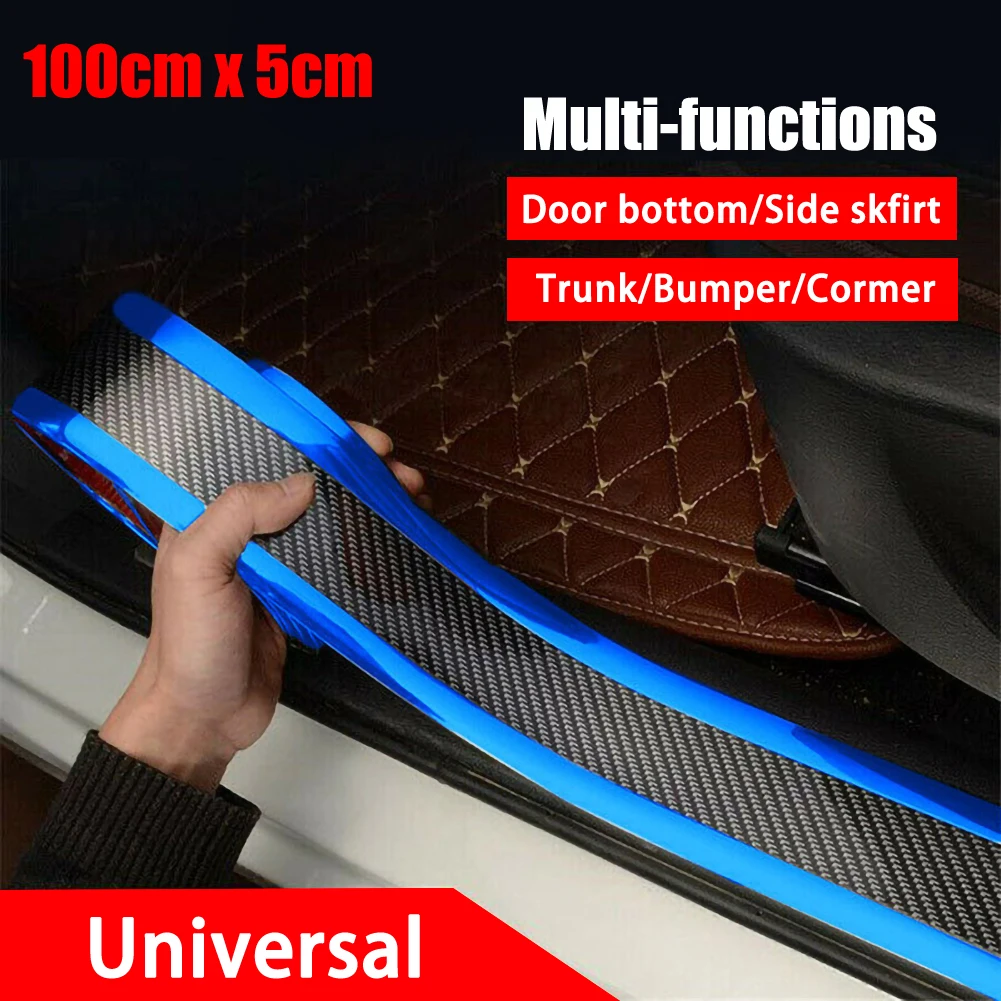 OLOMN Carbon Fiber Car Door Protector Styling Sticker Sill Scuff Plate Pedal Strip PVC Scratchproof Protective Tape Car Decor
OLOMN Carbon Fiber Car Door Protector Styling Sticker Sill Scuff Plate Pedal Strip PVC Scratchproof Protective Tape Car Decor