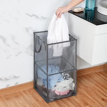 Household Folding Hamper Bathroom Hamper Multi-function Clothes Basket Dirty Clothes Toy Storage Baskets Storage Baskets
Household Folding Hamper Bathroom Hamper Multi-function Clothes Basket Dirty Clothes Toy Storage Baskets Storage Baskets