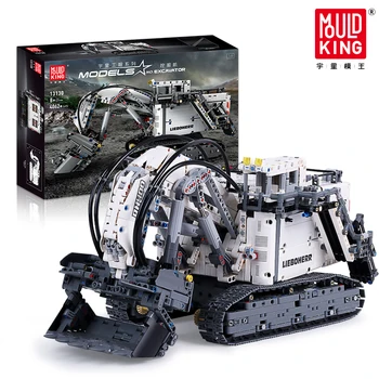 Technic Series Building Blocks liebherrs Excavator R 9800 Model Bricks Motor Power MOC-1874 compatible 42100 Kids Toys
Technic Series Building Blocks liebherrs Excavator R 9800 Model Bricks Motor Power MOC-1874 compatible 42100 Kids Toys