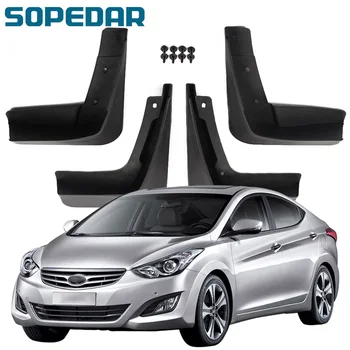 SOPEDAR 4PCS Mudguards Front Rear Mud Flaps Fender For Hyundai Elantra 2013 2014 2015 Splash Guards Auto Styling Parts Mudflaps
SOPEDAR 4PCS Mudguards Front Rear Mud Flaps Fender For Hyundai Elantra 2013 2014 2015 Splash Guards Auto Styling Parts Mudflaps