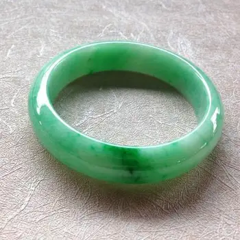 Gift Certificate Pure Myanmar Jade A-Class 54-62mm Light Green Two-color Bracelet Elegant Princess Bracelet Best Gift
Gift Certificate Pure Myanmar Jade A-Class 54-62mm Light Green Two-color Bracelet Elegant Princess Bracelet Best Gift