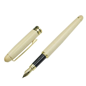 Classic Nature Wood Fountain Pen Comfortable For Hand Smooth Writing Travel Pocket Pens Business Office School Supplies 
Classic Nature Wood Fountain Pen Comfortable For Hand Smooth Writing Travel Pocket Pens Business Office School Supplies