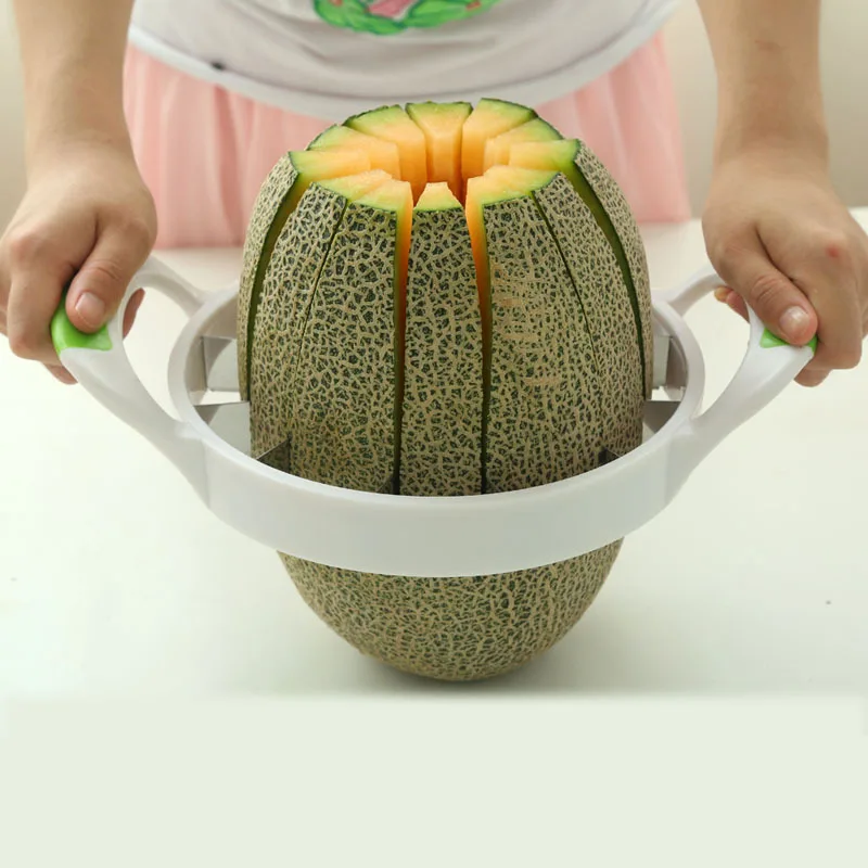 Big Size Kitchen Small Tool Stainless Steel Large Watermelon Slicer Stainless Steel Fruit Divider Shredders Slicers Slicer
Big Size Kitchen Small Tool Stainless Steel Large Watermelon Slicer Stainless Steel Fruit Divider Shredders Slicers Slicer