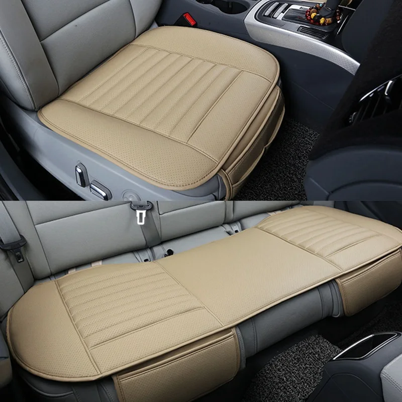 For Universal Car Seat Cover PU Leather Protector Four Season Front Covers Auto Dual-use Cushion Comfortable Accessories
For Universal Car Seat Cover PU Leather Protector Four Season Front Covers Auto Dual-use Cushion Comfortable Accessories