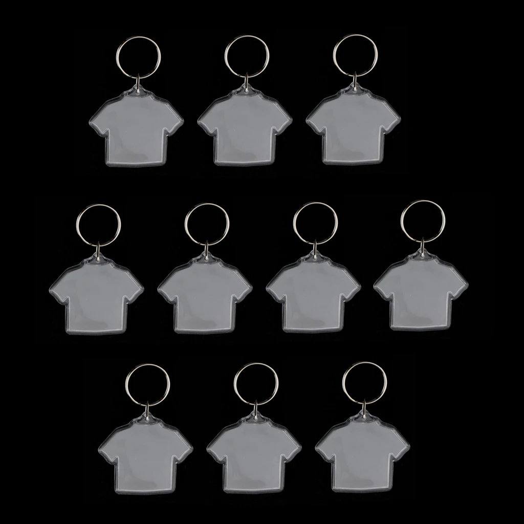 20pcs/Pack Blank Clear Acrylic Keyring Square 45mm Photo Insert Keychain Creative Gift 20pcs/Pack Blank Clear Acrylic Keyring Square 45mm Photo Insert Keychain Creative Gift