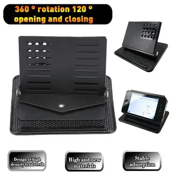NEW 360 Degree Rotatable GPS Mount Bracket Portable Dashboard Anti Slip Pad Anti-slip Mat Universal Car Mobile Phone Holder 
NEW 360 Degree Rotatable GPS Mount Bracket Portable Dashboard Anti Slip Pad Anti-slip Mat Universal Car Mobile Phone Holder