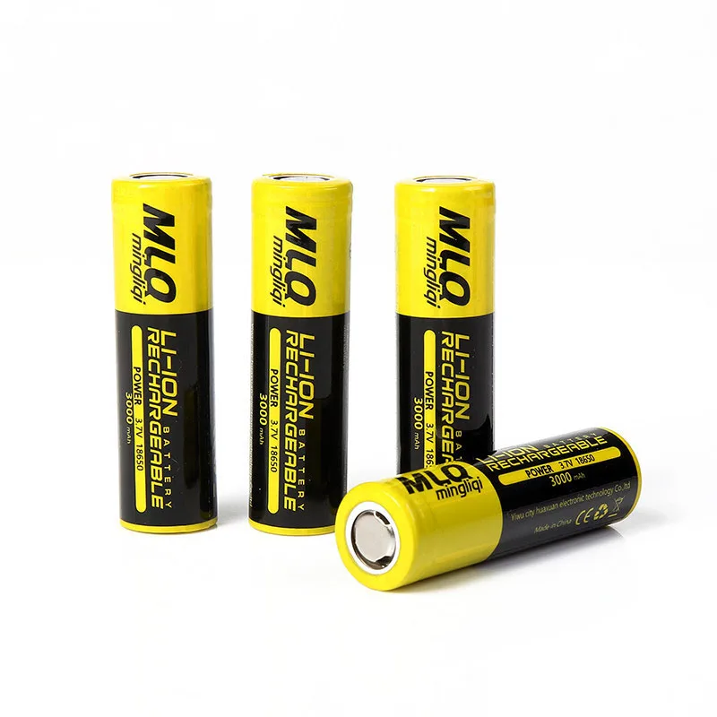 Rechargeable battery 18650 power aluminum alloy lithium battery 3000mAh 3.7V flashlight
Rechargeable battery 18650 power aluminum alloy lithium battery 3000mAh 3.7V flashlight