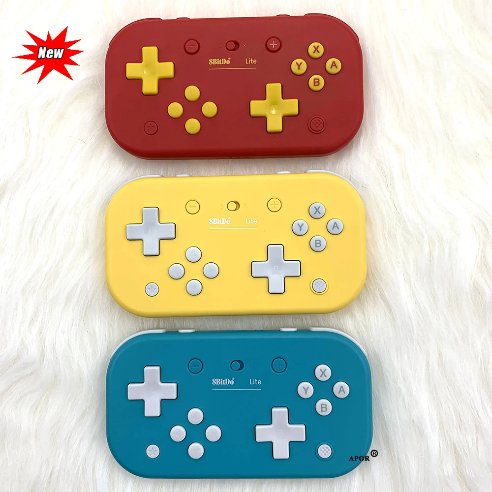 New 8BitDo Lite Gamepad Ultra-portable Smart Bluetooth Controller For Nintendo Switch Lite For Windows Steam Raspberry Pi
New 8BitDo Lite Gamepad Ultra-portable Smart Bluetooth Controller For Nintendo Switch Lite For Windows Steam Raspberry Pi