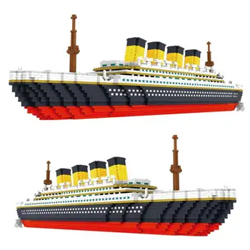 Architecture City set Landmarks Titanic ship DIY small particle building blocks Educational kids toys Christmas birthday gifts
Architecture City set Landmarks Titanic ship DIY small particle building blocks Educational kids toys Christmas birthday gifts