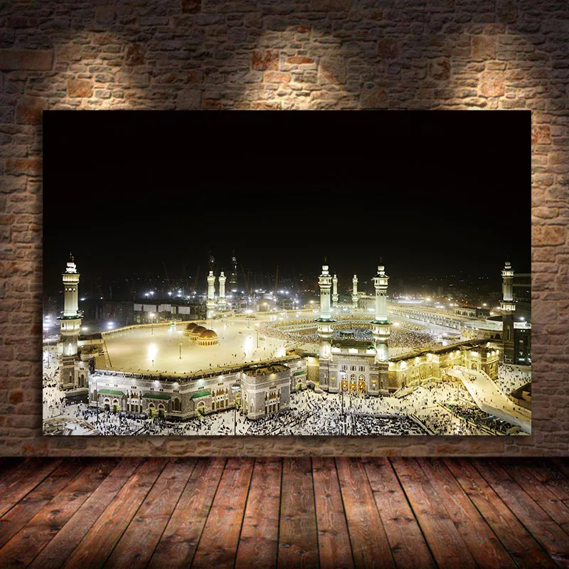 Modern Muslim Hajj Mecca Mosque Building Canvas Painting Posters And Print Islamic Art Picture On Wall Art For Muslim Home Decor
Modern Muslim Hajj Mecca Mosque Building Canvas Painting Posters And Print Islamic Art Picture On Wall Art For Muslim Home Decor