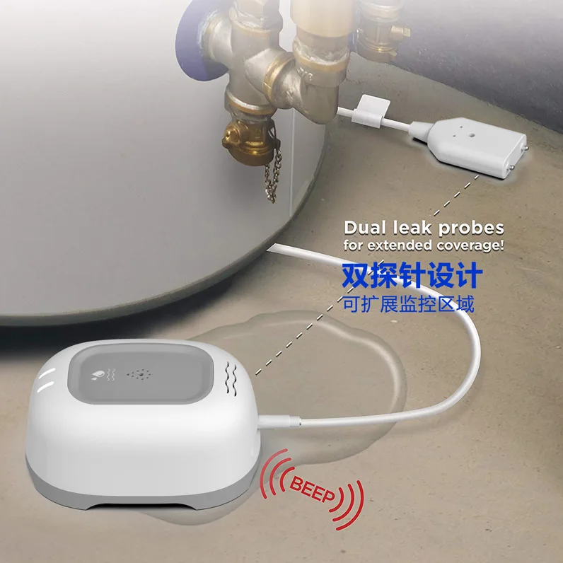 Умный датчик утечки воды Tuya, Wi-Fi детектор уровня протечки, с сигнализацией о переполнении, для умного дома
Умный датчик утечки воды Tuya, Wi-Fi детектор уровня протечки, с сигнализацией о переполнении, для умного дома
