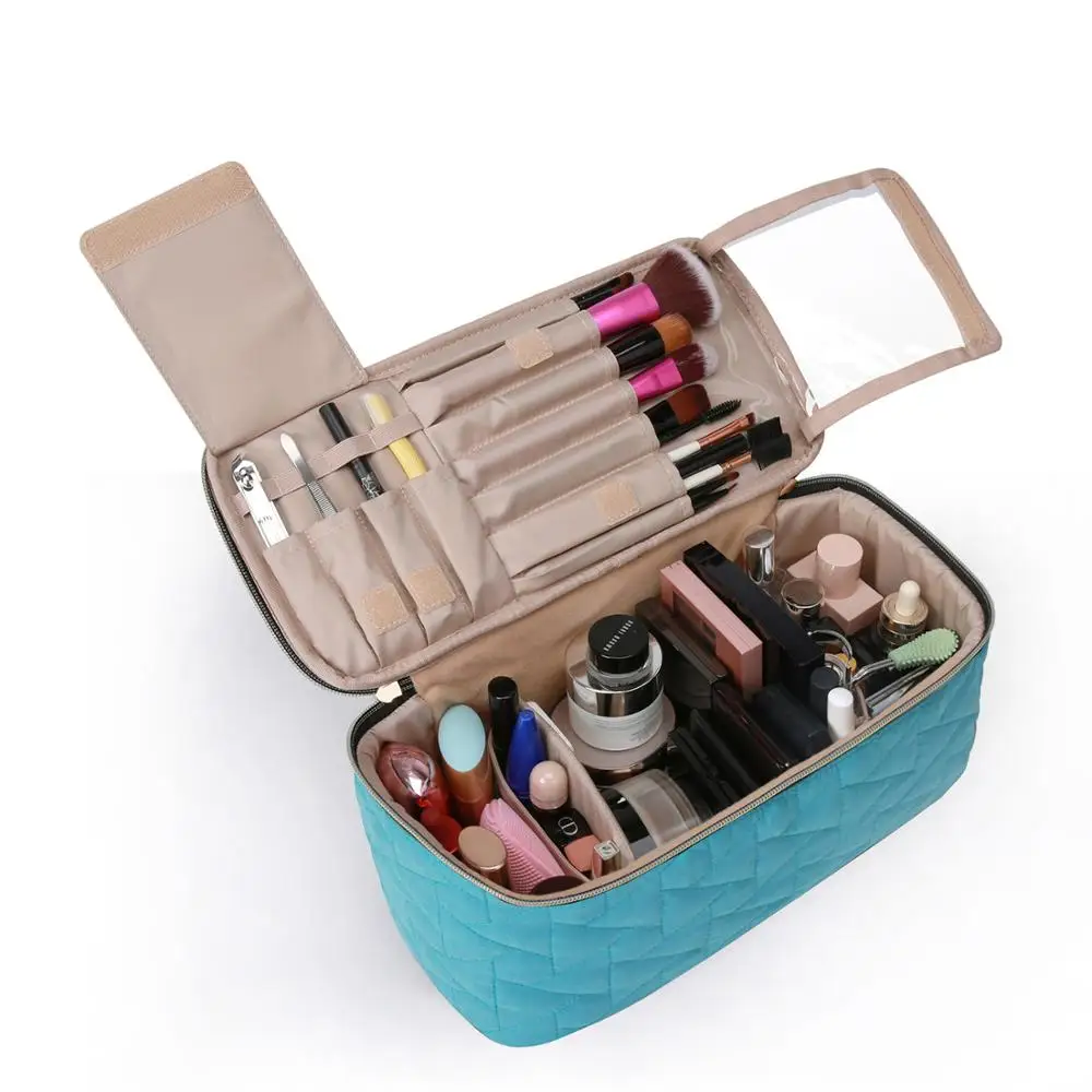 ECOSUSI New Women Travelling Necessaries for Women Toiletry Black Red Cosmetic Bag Makeup Organizer Portable Travel Necessary
ECOSUSI New Women Travelling Necessaries for Women Toiletry Black Red Cosmetic Bag Makeup Organizer Portable Travel Necessary