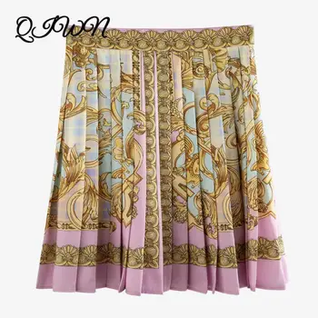 High Waist Summer Women Vintage Pattern Printed Pleated Skirt Clothes 2020 Designer Luxury Casual Sexy Faldas A-line Mini Skirt
High Waist Summer Women Vintage Pattern Printed Pleated Skirt Clothes 2020 Designer Luxury Casual Sexy Faldas A-line Mini Skirt