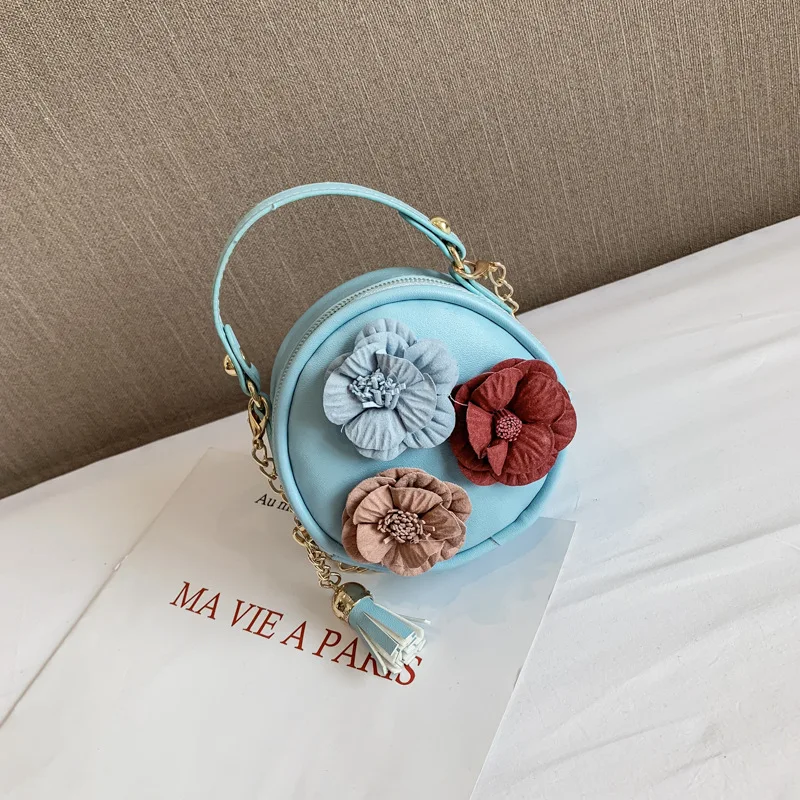 2019 Fashion New Style Europe And America Pu Flower Mini Handbag Chain Small round Bag Casual Crossbody Bag WOMEN'S Bag
2019 Fashion New Style Europe And America Pu Flower Mini Handbag Chain Small round Bag Casual Crossbody Bag WOMEN'S Bag