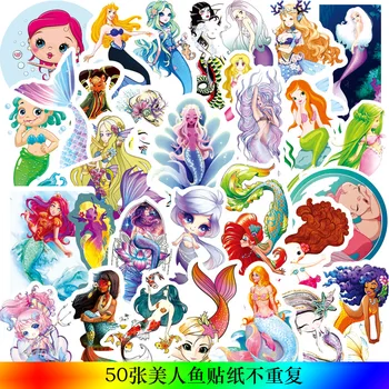 50Pcs/Set Mermaid Cartoon Graffiti Stickers Series For DIY Luggage Suitcase Laptop Motorcyle Car Pegatinas
50Pcs/Set Mermaid Cartoon Graffiti Stickers Series For DIY Luggage Suitcase Laptop Motorcyle Car Pegatinas
