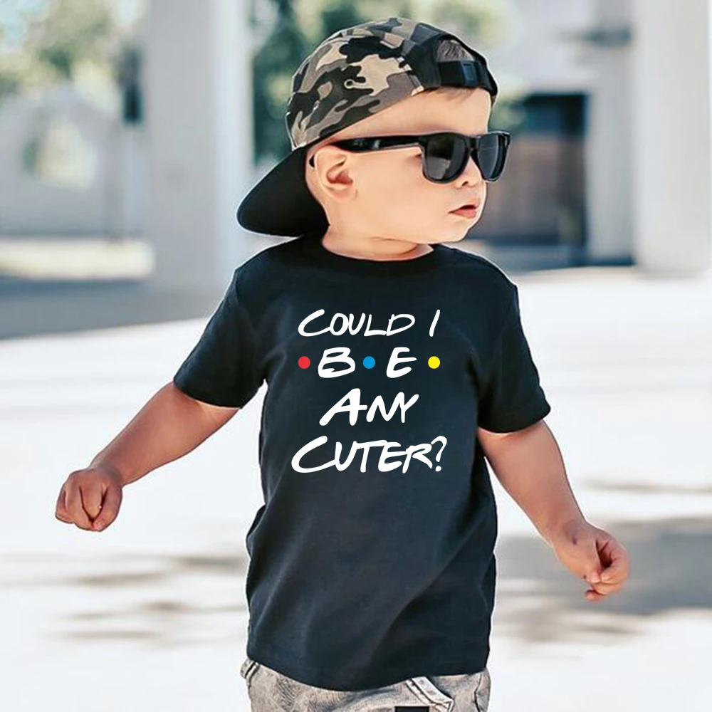 Could I Be Any Cuter Funny Friends Themed Children Boys Girls Tshirt Kids Unisex Summer Short Sleeve Fashion Tops Tee Drop Ship
Could I Be Any Cuter Funny Friends Themed Children Boys Girls Tshirt Kids Unisex Summer Short Sleeve Fashion Tops Tee Drop Ship