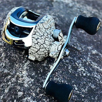 Camouflage Print Metal Water Drop Fishing Reel Wheel 18 + 1 Ball Bearings Spool 7.2: 1 Gear Ratio Reel
Camouflage Print Metal Water Drop Fishing Reel Wheel 18 + 1 Ball Bearings Spool 7.2: 1 Gear Ratio Reel