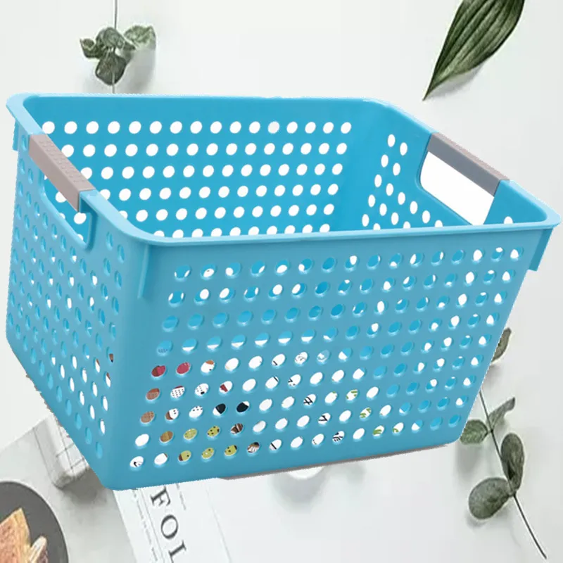 Plastic Storage Box Basket 27x18x14cm Home Kitchen Vegetable Storage Rack Bath Sundries Clothing Baskets
Plastic Storage Box Basket 27x18x14cm Home Kitchen Vegetable Storage Rack Bath Sundries Clothing Baskets
