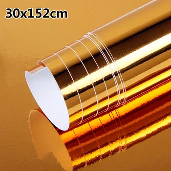 Stretchable Car Sticker Reflective Gloss Chrome Wrap Glossy Body Decor UV Resistant Decal Vinyl Covering Exterior
Stretchable Car Sticker Reflective Gloss Chrome Wrap Glossy Body Decor UV Resistant Decal Vinyl Covering Exterior
