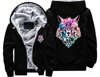 New fashion Colorful art wolf feather Men women Warm Thick Coat Jacket winter warm velvet elephant Sweatshirt top Hoodies
New fashion Colorful art wolf feather Men women Warm Thick Coat Jacket winter warm velvet elephant Sweatshirt top Hoodies