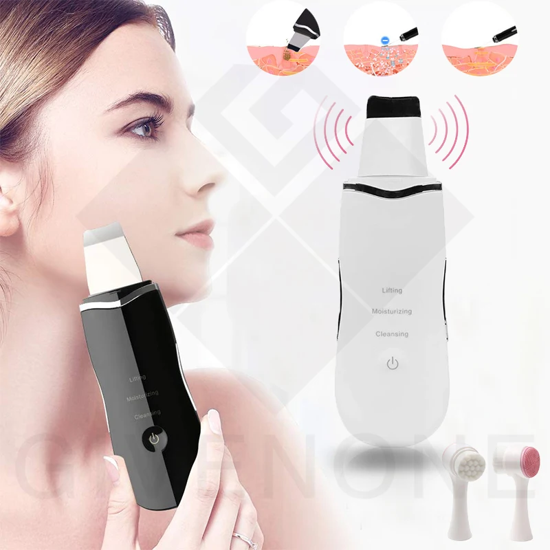 Ultrasonic Skin Scrubber Facial Skin Deep Cleansing Machine Blackhead Acne Remover Anti-Aging Facial Massage Beauty Instrument
Ultrasonic Skin Scrubber Facial Skin Deep Cleansing Machine Blackhead Acne Remover Anti-Aging Facial Massage Beauty Instrument