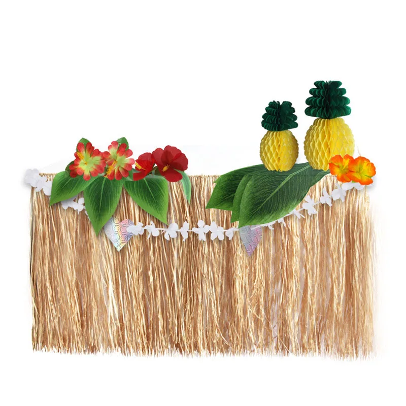 1PC Straw Table Skirt Raffia Decorative Desk Skirt Table Beach Seaside Festival Party Wedding Decoration Household Accessories
1PC Straw Table Skirt Raffia Decorative Desk Skirt Table Beach Seaside Festival Party Wedding Decoration Household Accessories