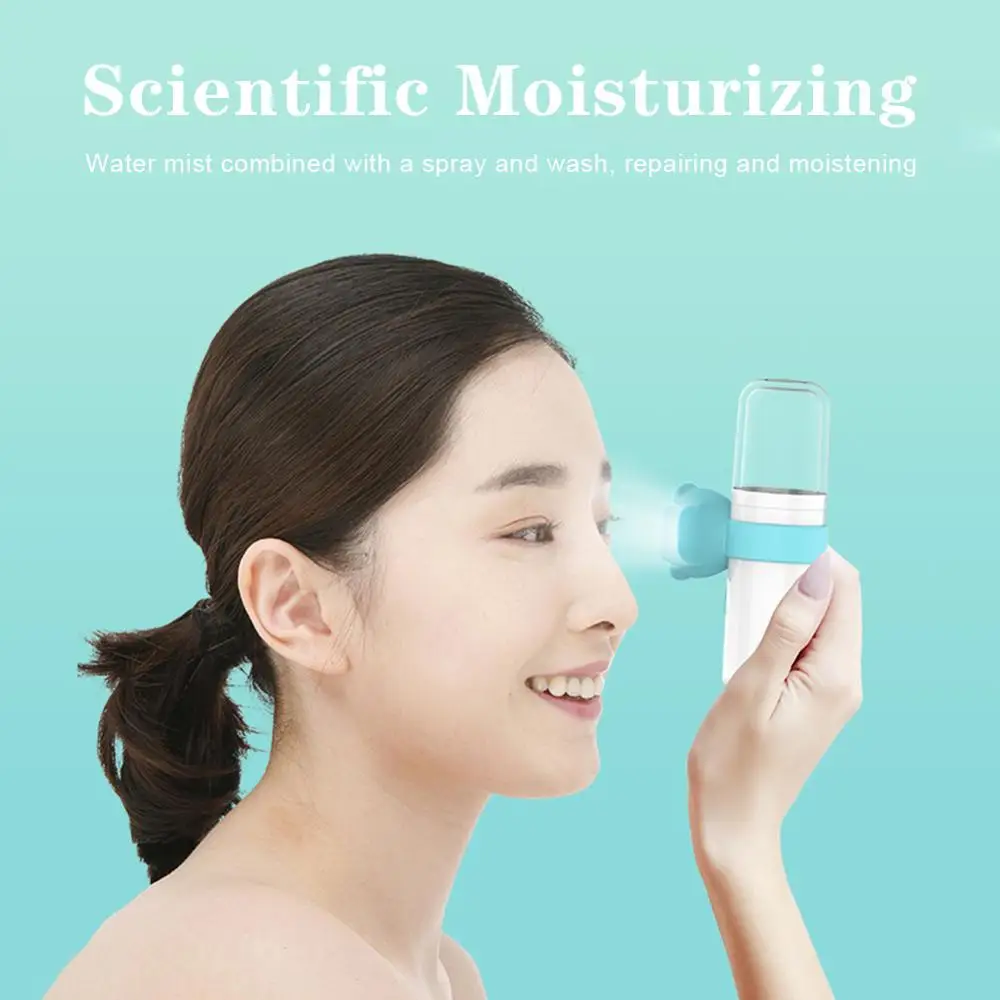 Nano Mister Face Eye Steamer Ionic Handheld Cool Mist Facial Sprayer Handy Face Moisturizing Eyelash Extensions Makeup Skin Care
Nano Mister Face Eye Steamer Ionic Handheld Cool Mist Facial Sprayer Handy Face Moisturizing Eyelash Extensions Makeup Skin Care