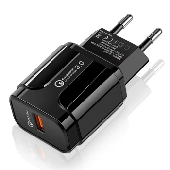 100 pcs / lot brand new Universal Charger Single Port USB QC 3.0 Charger EU/US Power Plug Phone Fast Charge Adapter Charger
100 pcs / lot brand new Universal Charger Single Port USB QC 3.0 Charger EU/US Power Plug Phone Fast Charge Adapter Charger