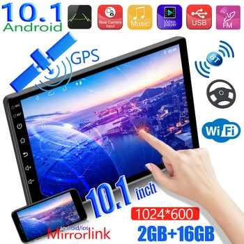 VODOOL Universal 2 Din Android 10.1 Car Radio MP5 Player 2G+16G 10.1"/9.0" GPS WiFi FM Bluetooth Autoradio Car Multimedia Player
VODOOL Universal 2 Din Android 10.1 Car Radio MP5 Player 2G+16G 10.1"/9.0" GPS WiFi FM Bluetooth Autoradio Car Multimedia Player