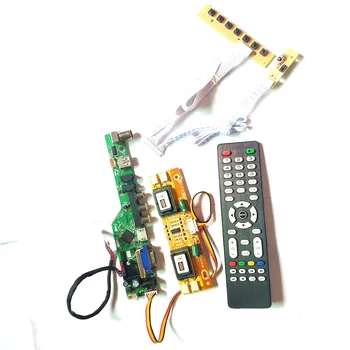 For LM170E03-TLG2/TLG3 LCD display panel VGA HDMI AV USB RF T.V53 controller board 4CCFL 30Pin LVDS Remote+Inverter+keyboard Kit
For LM170E03-TLG2/TLG3 LCD display panel VGA HDMI AV USB RF T.V53 controller board 4CCFL 30Pin LVDS Remote+Inverter+keyboard Kit