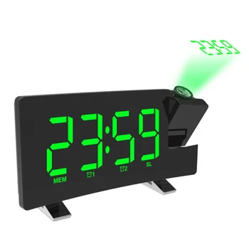 Digital Projector LED Dimmer Ceiling Projection Dual Alarm Clock Snooze FM Radio 12/24 Hour Switchable
Digital Projector LED Dimmer Ceiling Projection Dual Alarm Clock Snooze FM Radio 12/24 Hour Switchable