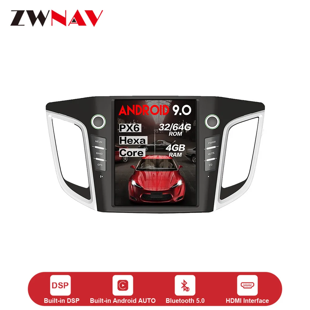 Built in DSPS carplay vertical screen Tesla style Android 9.0 Car Multimedia Player For HYUNDAI IX25/CRETA 2014 2015 2016 2017 2018 car GPS Navigation stereo audio radio tape recorder head unit
Built in DSPS carplay vertical screen Tesla style Android 9.0 Car Multimedia Player For HYUNDAI IX25/CRETA 2014 2015 2016 2017 2018 car GPS Navigation stereo audio radio tape recorder head unit