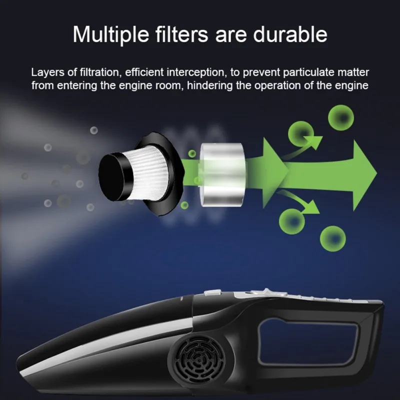 Mini Vacuum Cleaner Auto High Suction Family Wet And Dry Dual-use Vacuum Cleaner Handheld 12V Mini Vacuum Cleaner
Mini Vacuum Cleaner Auto High Suction Family Wet And Dry Dual-use Vacuum Cleaner Handheld 12V Mini Vacuum Cleaner