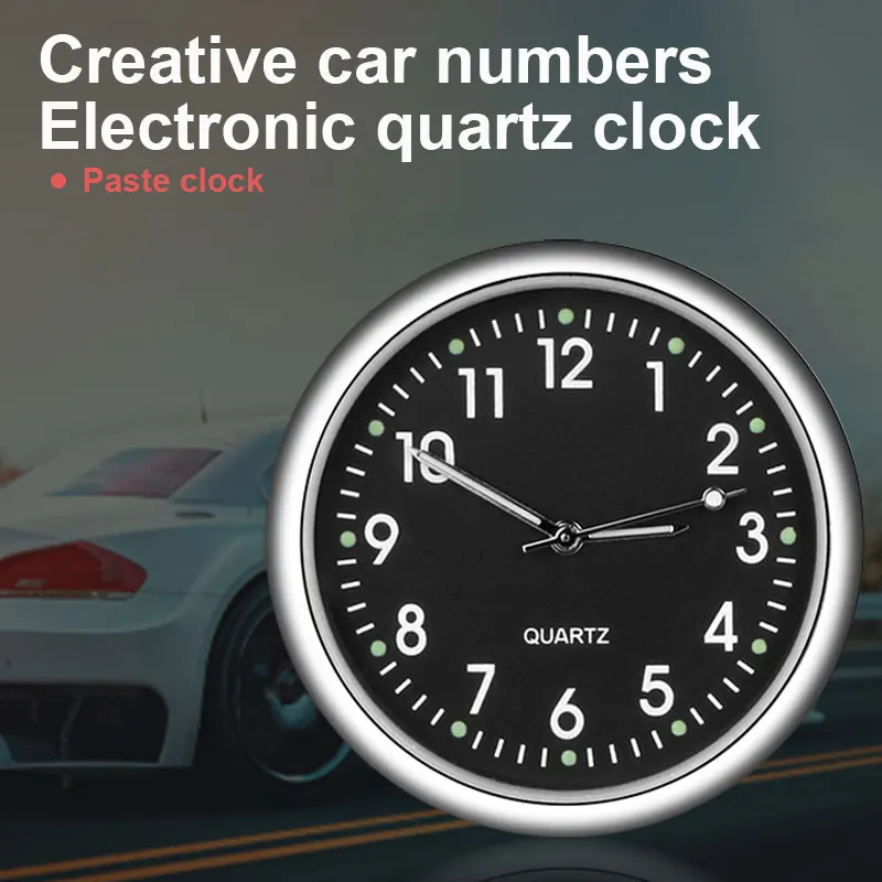Vehemo Car Clock Decoration 4 Color Mini Round Watch Accessories for Auto Interior
Vehemo Car Clock Decoration 4 Color Mini Round Watch Accessories for Auto Interior