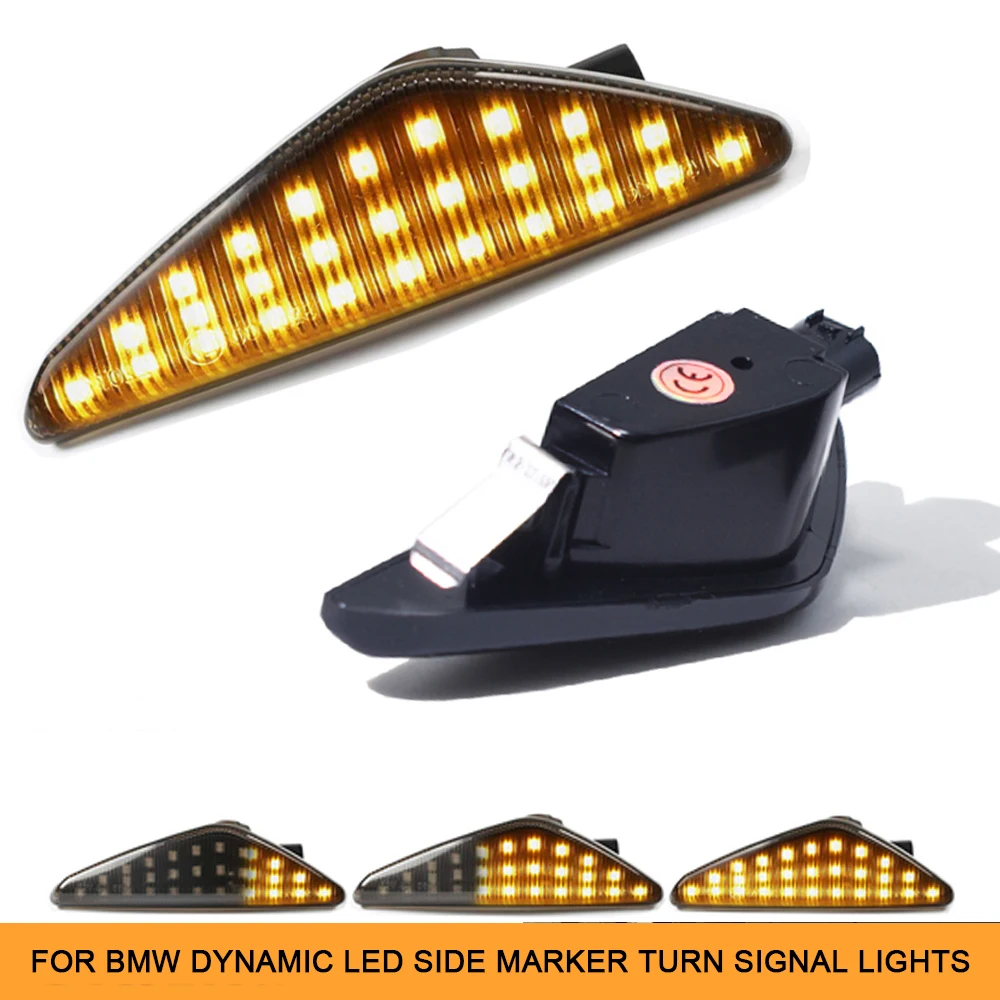 2Pcs Sequential Flashing LED Turn Signal Dynamic Light For BMW X3 X5 X6 F25 E70 E71 E72 Auto Accessories Indicator Lamp
2Pcs Sequential Flashing LED Turn Signal Dynamic Light For BMW X3 X5 X6 F25 E70 E71 E72 Auto Accessories Indicator Lamp