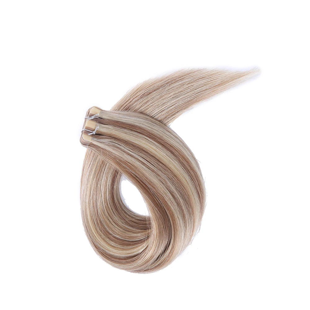 Balayage Ombre Tape in Skin Weft Human Hair Extensions (7)