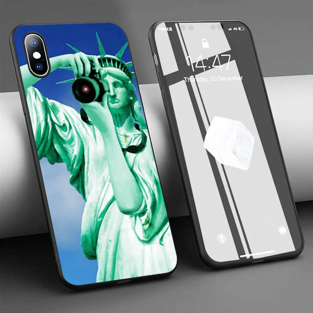 Мягкий силиконовый чехол для телефона iPhone 11 Pro Max X 5S 6 6S XR XS 7 8 Plus | Мобильные