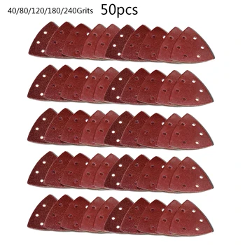 50PCS Sanding Discs Triangle 90*90*90MM Workshop Equipment Accessories