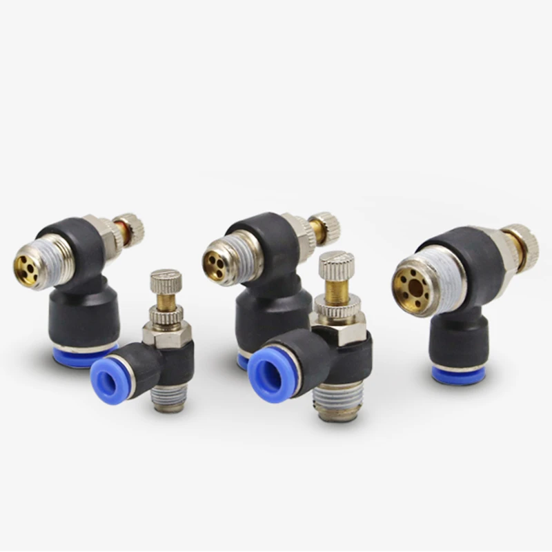 1/8" 1/4" 3/8" 1/2" Male Thread To OD 6mm 8mm 10mm 12mm Pneumatic Speed Flow Controller Gas Airflow Limit Valves
1/8" 1/4" 3/8" 1/2" Male Thread To OD 6mm 8mm 10mm 12mm Pneumatic Speed Flow Controller Gas Airflow Limit Valves