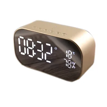 Alarm Clock Led Desktop Decoration Music Player Bedside Metal Mirror Surface Wireless Bluetooth Dual Speaker
Alarm Clock Led Desktop Decoration Music Player Bedside Metal Mirror Surface Wireless Bluetooth Dual Speaker