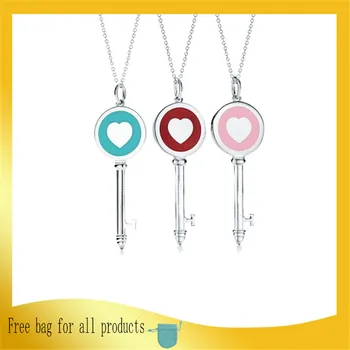 1:1 925 sterling silver hot-selling fashion love key necklace, high-quality jewelry Valentine's Day gift
1:1 925 sterling silver hot-selling fashion love key necklace, high-quality jewelry Valentine's Day gift
