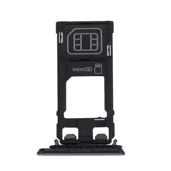 For Sony Xperia XZ (Single SIM Version) SIM Card Tray + Micro SD Card Tray Slot Holder Slot Adapter Replacement Part
For Sony Xperia XZ (Single SIM Version) SIM Card Tray + Micro SD Card Tray Slot Holder Slot Adapter Replacement Part