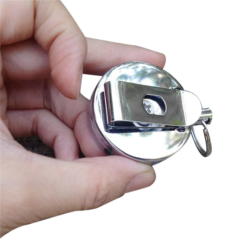 YYEDC 1Pcs EDC Outdoor Camping Steel Rope Burglar Portable Keychain Stalker Tactical Retractable Key Chain Key Return Keyring
YYEDC 1Pcs EDC Outdoor Camping Steel Rope Burglar Portable Keychain Stalker Tactical Retractable Key Chain Key Return Keyring