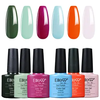 Elite99 7.3ml Classic Color Bottle Gel Nail Polish Set 6Pcs/Set Soak Off UV LED Nail Varnish Nail Art Gel Polish Manicure Kit
Elite99 7.3ml Classic Color Bottle Gel Nail Polish Set 6Pcs/Set Soak Off UV LED Nail Varnish Nail Art Gel Polish Manicure Kit