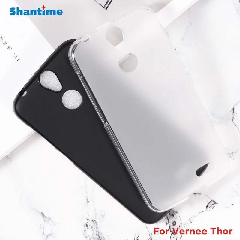 Силиконовый защитный чехол для телефона Vernee Thor мягкий из ТПУ Thor|Бамперы| |