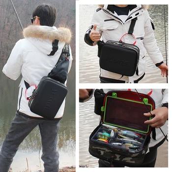 ILure Multi-purpose Fishing Bag Large Outdoor Waterproof Nylon Cloth Fishing Tackle Lure Lead Storage
ILure Multi-purpose Fishing Bag Large Outdoor Waterproof Nylon Cloth Fishing Tackle Lure Lead Storage