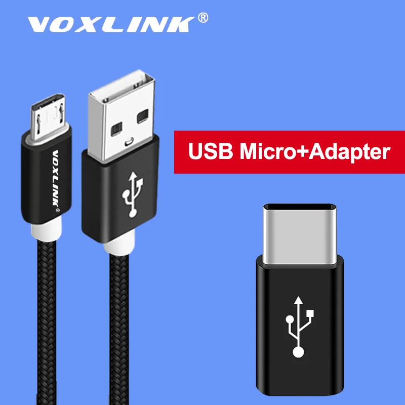 VOXLINK Micro USB Nylon Braided Cable Data Sync USB Charger Cable For Samsung S9 S8 HTC huawei xiaomi mi8 7 Android Phone Cables
VOXLINK Micro USB Nylon Braided Cable Data Sync USB Charger Cable For Samsung S9 S8 HTC huawei xiaomi mi8 7 Android Phone Cables