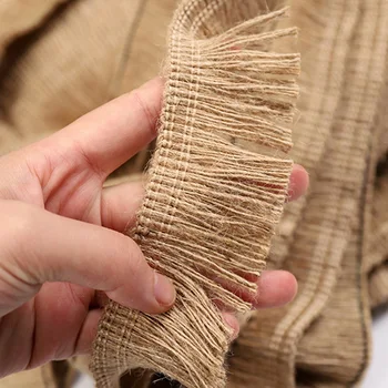 Natural Jute Tassel Lace Accessories for DIY Wedding Party Decoration Clothing Sewing Supplies Holiday Decoration Jute Length 1M 
Natural Jute Tassel Lace Accessories for DIY Wedding Party Decoration Clothing Sewing Supplies Holiday Decoration Jute Length 1M