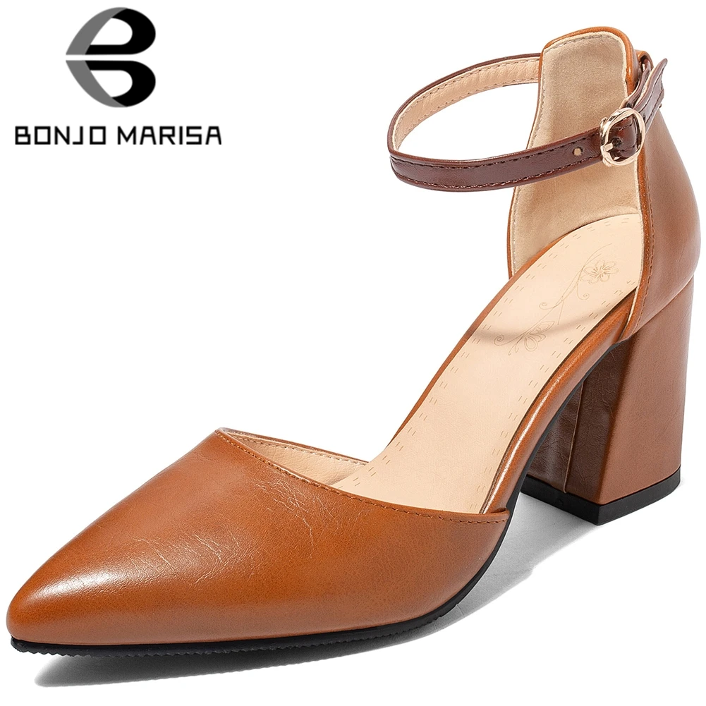 BONJOMARISA Plus Size 32-46 New Fashion Female Summer Sandals Pointed Toe Sweet Sandals Women Buckle High Heels Shoes Woman
BONJOMARISA Plus Size 32-46 New Fashion Female Summer Sandals Pointed Toe Sweet Sandals Women Buckle High Heels Shoes Woman