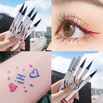 2020 5 Colors Liquid Eyeliner Waterproof Easy To Wear Make Up Matte Eyeliner Long Lasting Liquid Eyeliner Pencil Pen Cosmetics
2020 5 Colors Liquid Eyeliner Waterproof Easy To Wear Make Up Matte Eyeliner Long Lasting Liquid Eyeliner Pencil Pen Cosmetics
